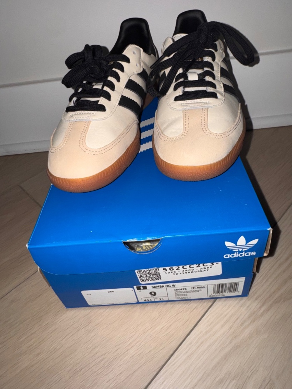 Adidas Sambas OG Cream/Black - Picture 4 of 6